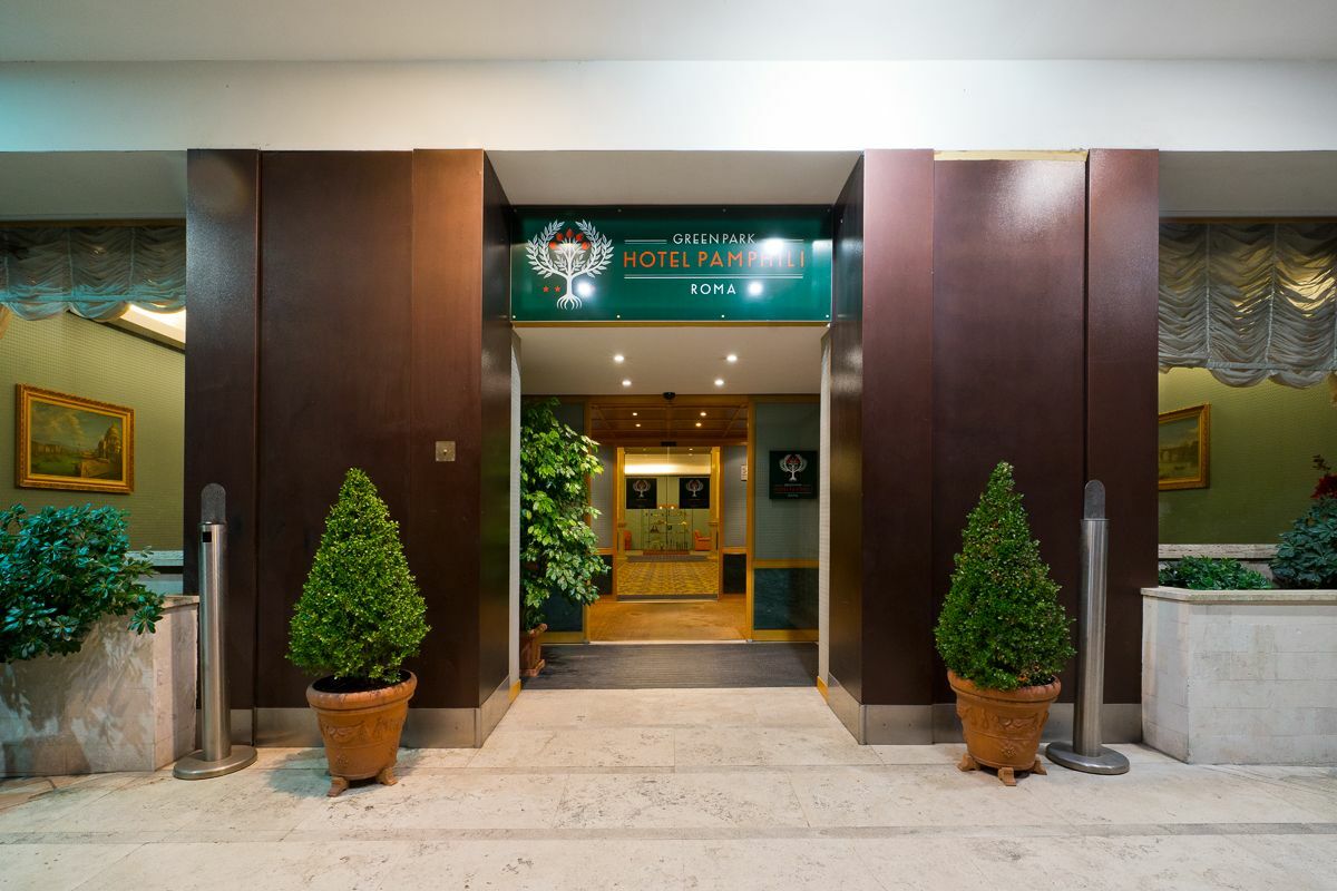 Ele Green Park Hotel Pamphili Roma Esterno foto